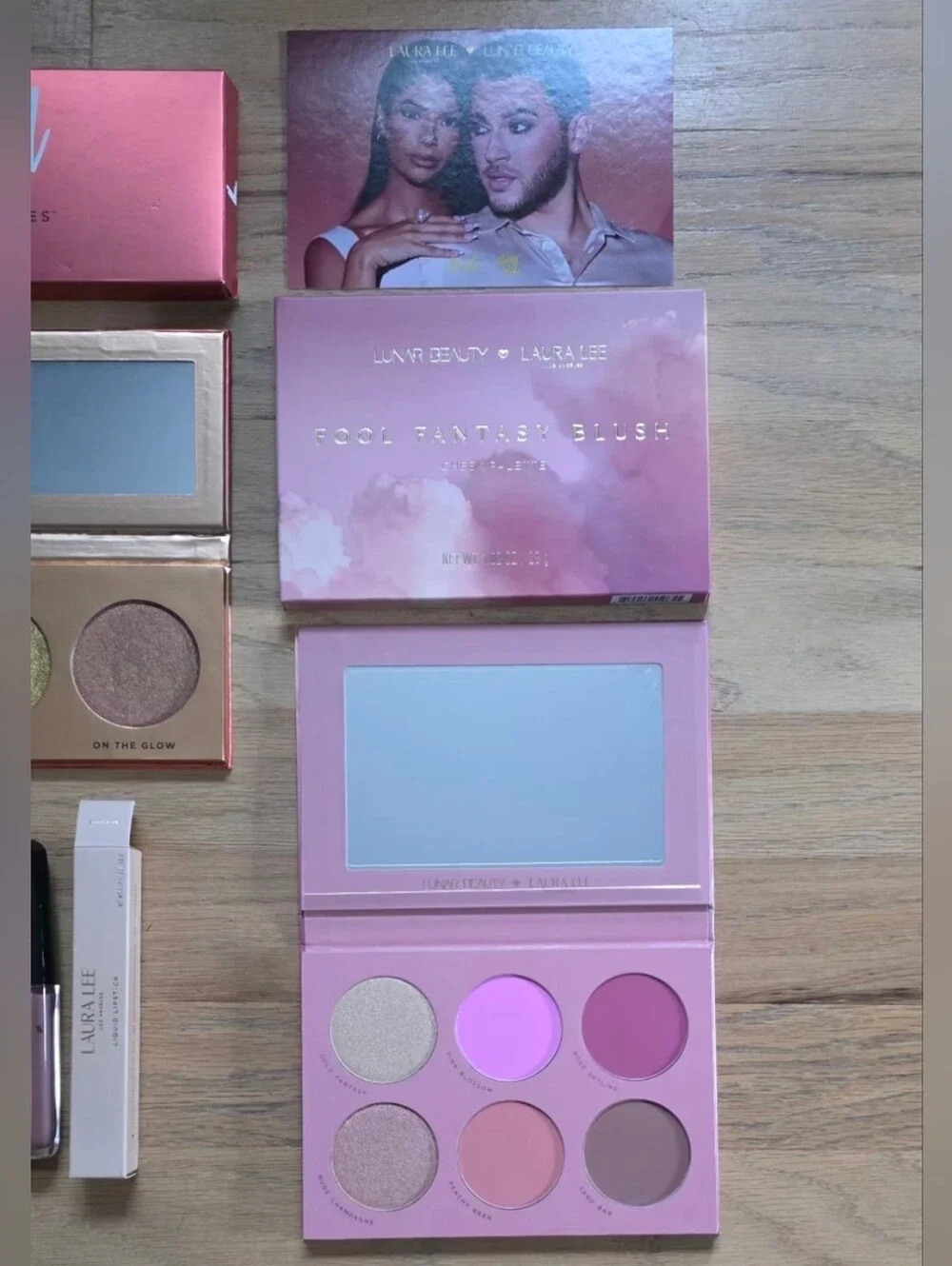 BNIB, Rare, HTF, Laura Lee Los Angeles X Manny MUA (Lunar Beauty) Bundle!